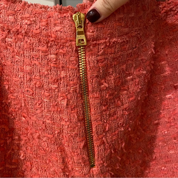 NWT Balmain Textured Tweed Mini Skirt - Picture 11 of 11